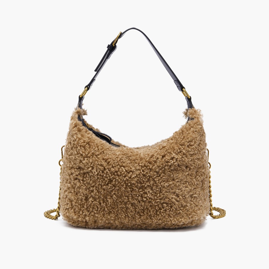 Borsa A Spalla La Carrie | Borsa A Spalla Teddy Beige-Nero