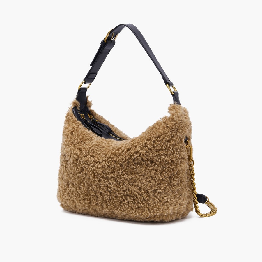 Borsa A Spalla La Carrie | Borsa A Spalla Teddy Beige-Nero