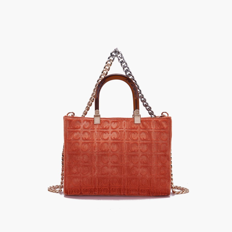 Borsa Shopping La Carrie | Borsa Shopping Cell Arancio