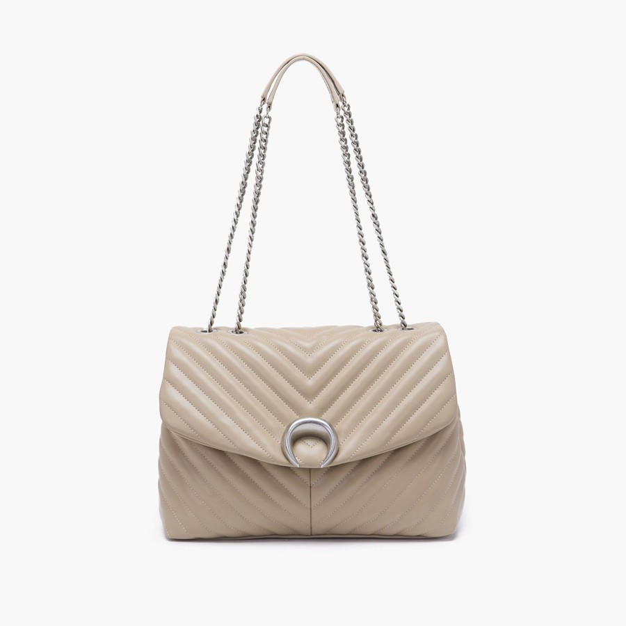 Borsa A Spalla La Carrie | Borsa A Spalla Moonlight Taupe