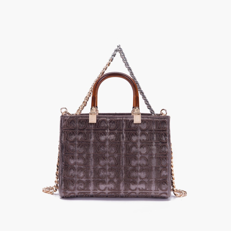 Borsa Shopping La Carrie | Borsa Shopping Cell Taupe