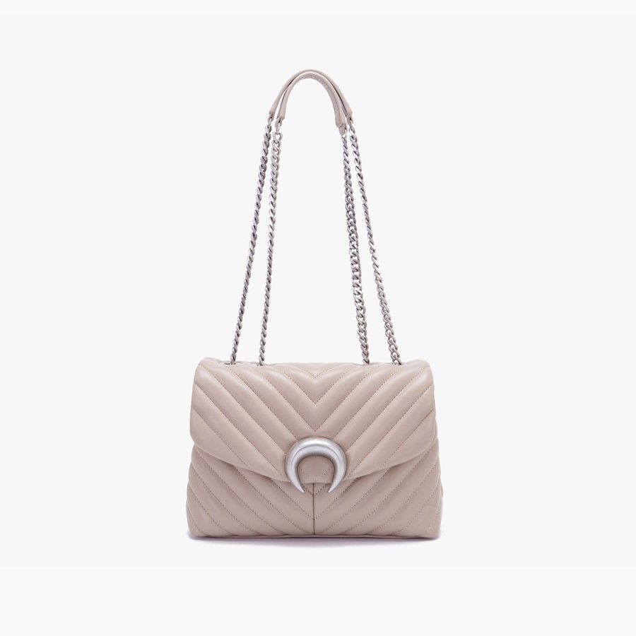 Borsa A Spalla La Carrie | Borsa A Spalla Moonlight Taupe