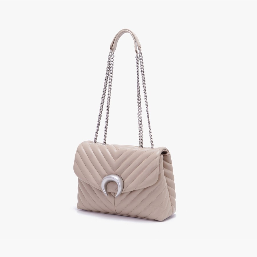 Borsa A Spalla La Carrie | Borsa A Spalla Moonlight Taupe